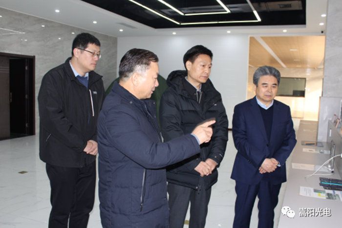 河南省侨联副主席刘智良莅临LEWIN乐玩光电调研